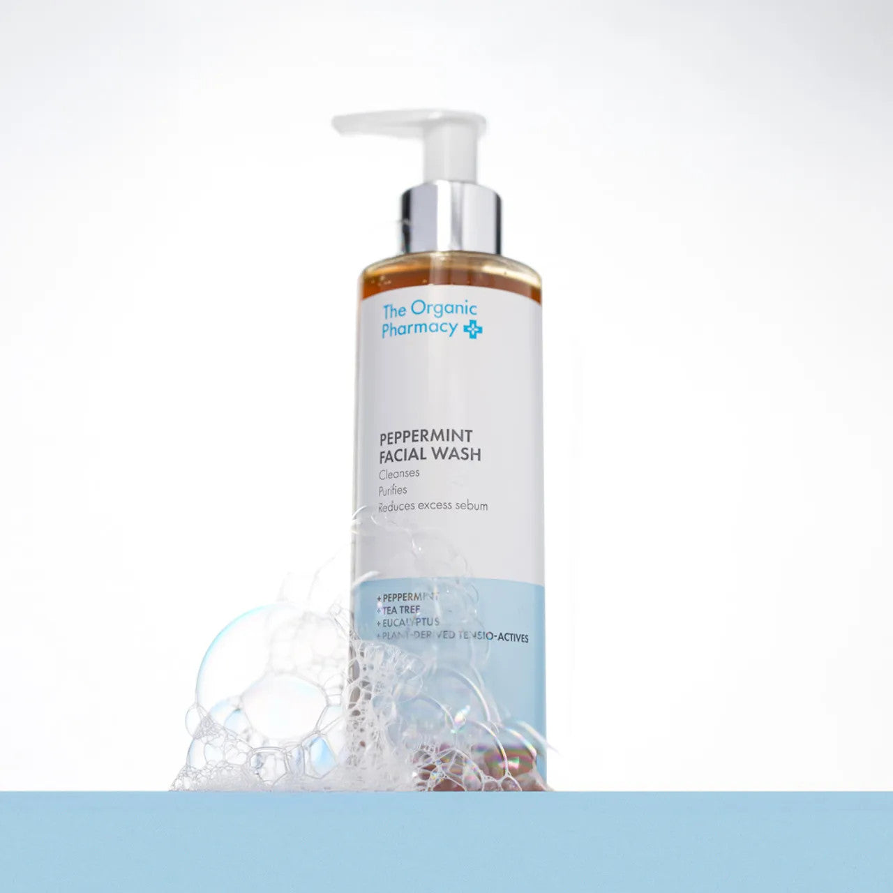 The Organic Pharmacy Peppermint Facial Wash 200ml (exp 08/2027)