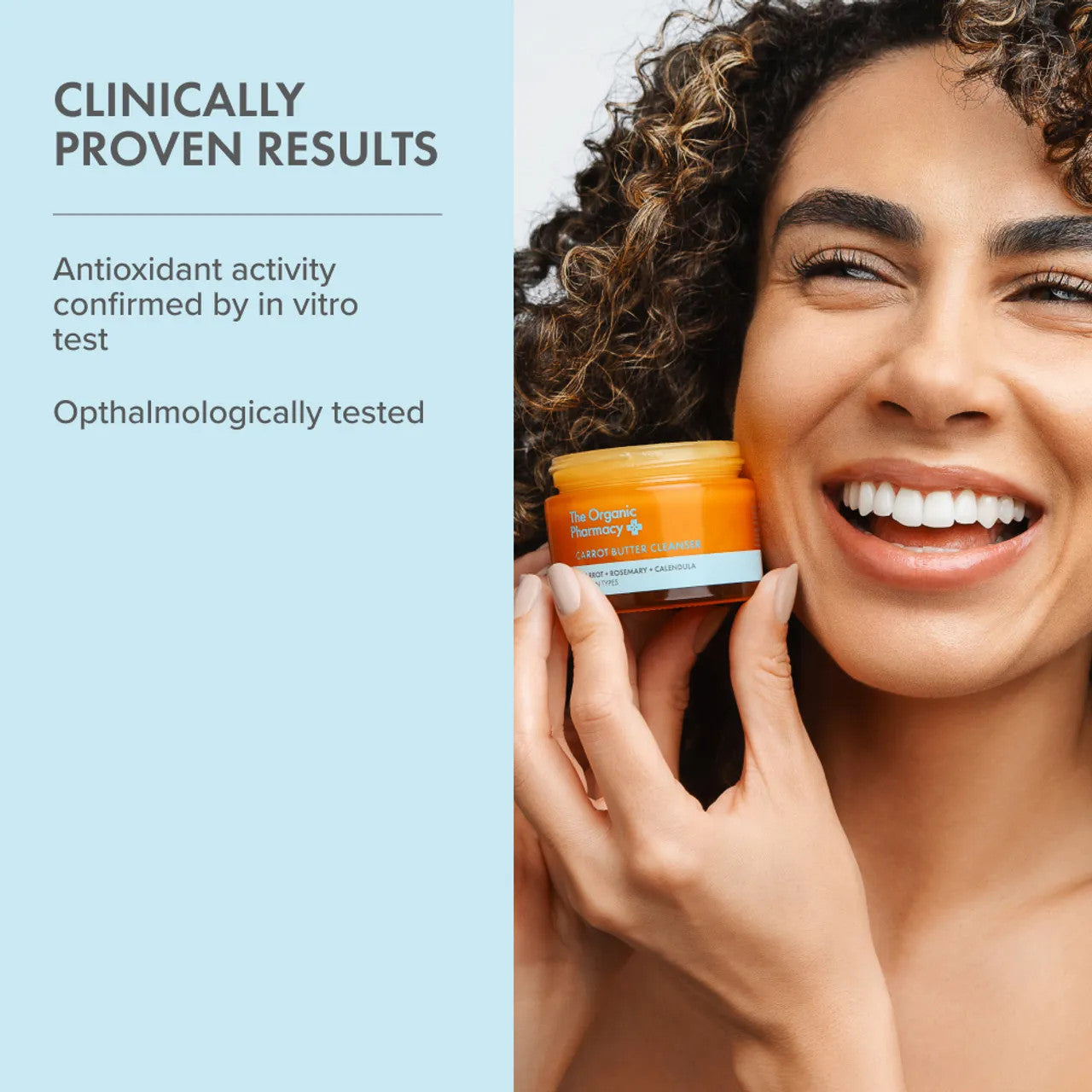 The Organic Pharmacy Carrot Butter Cleanser 50ml (exp 04/2027)