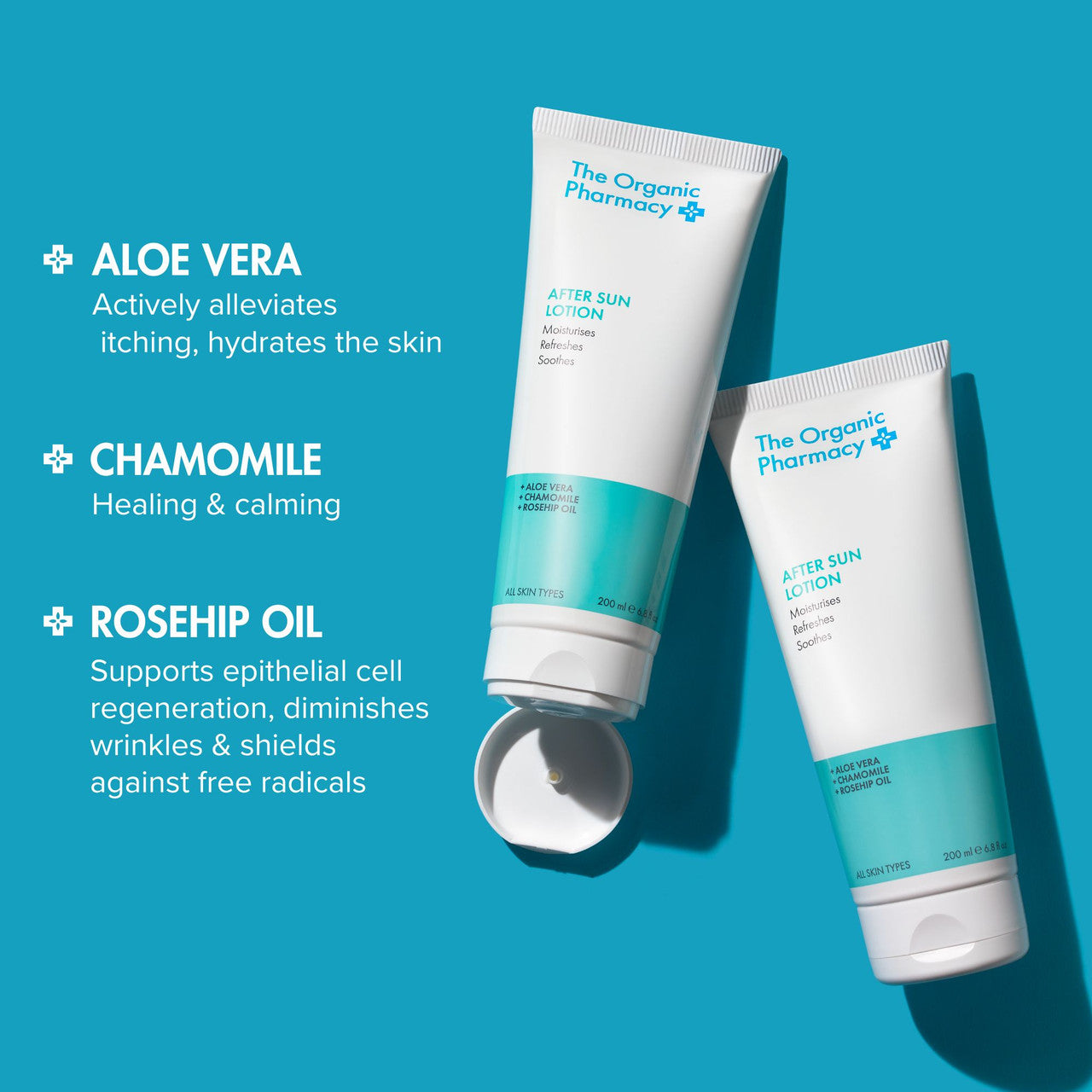 The Organic Pharmacy After Sun Lotion 200ml (exp 03/2028)