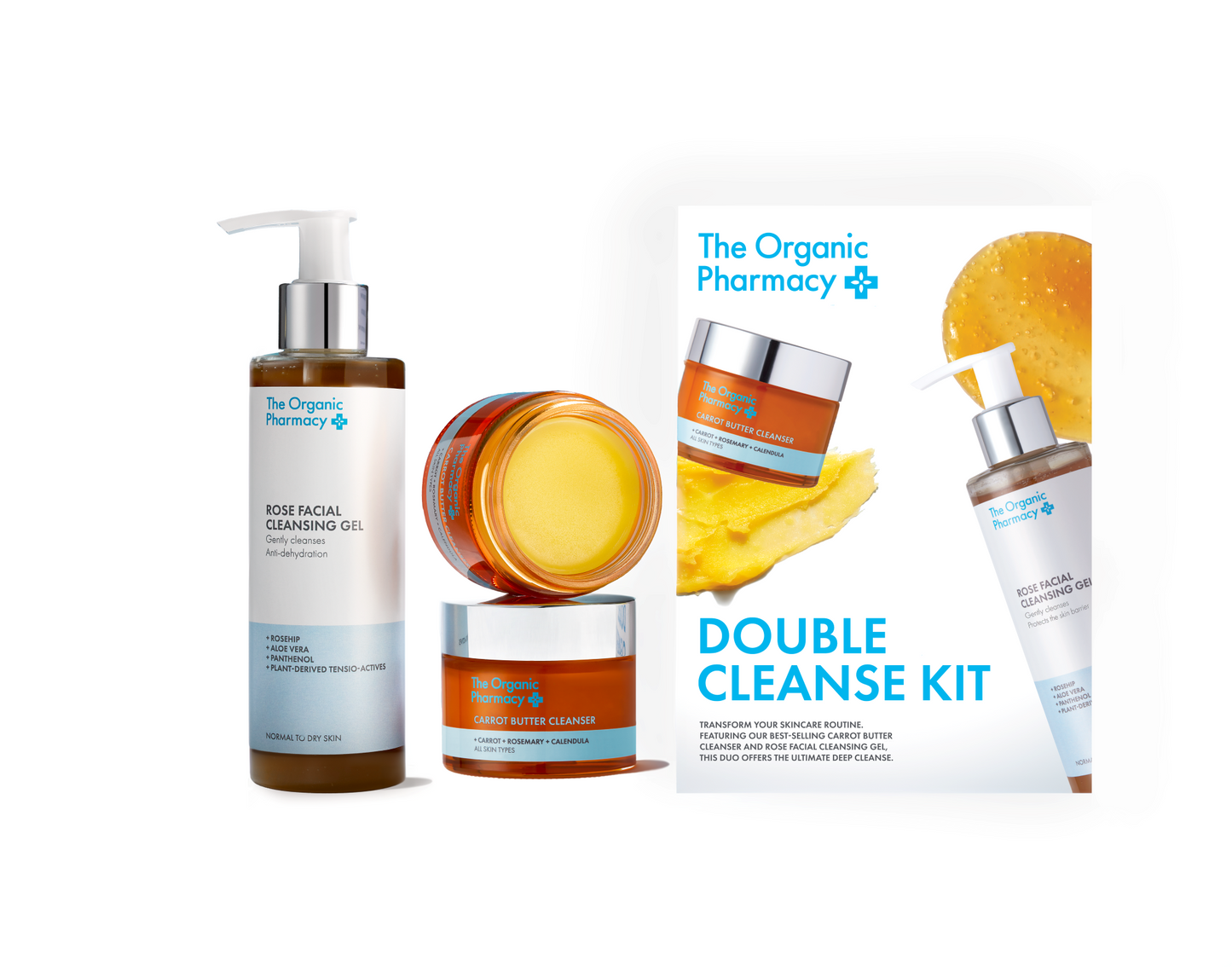 The Organic Pharmacy Double Cleanse Gift Set
