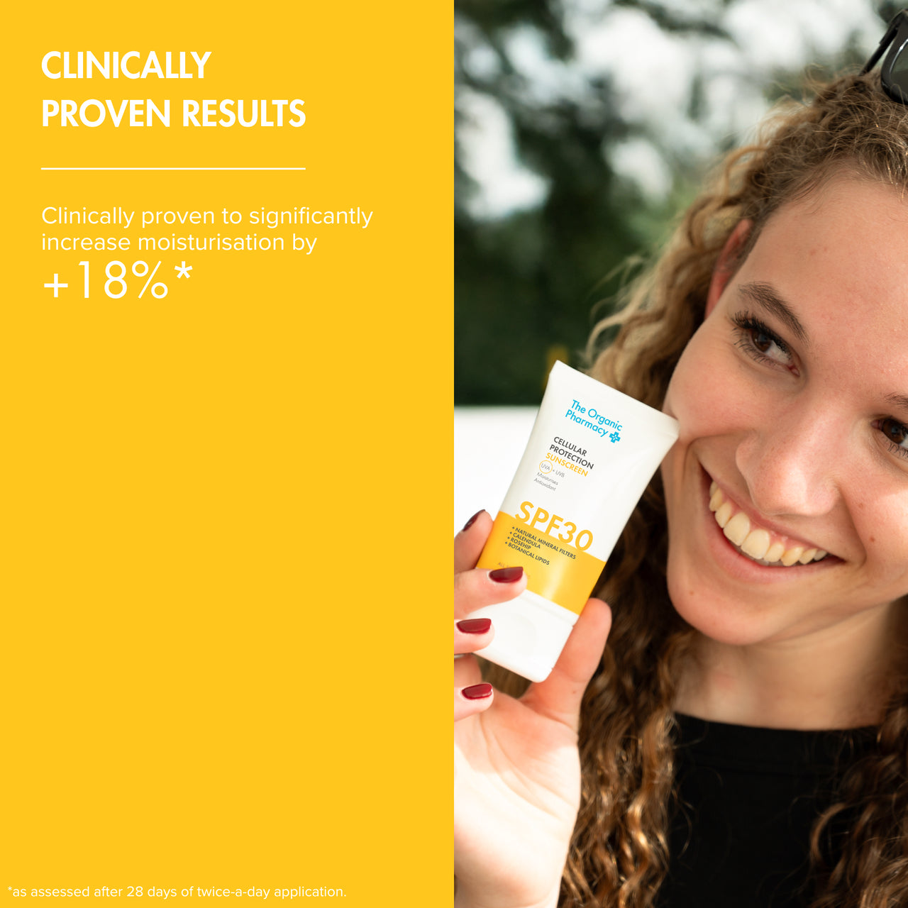 The Organic Pharmacy Cellular Protection Sunscreen SPF 30 40ml (exp 09/2027)