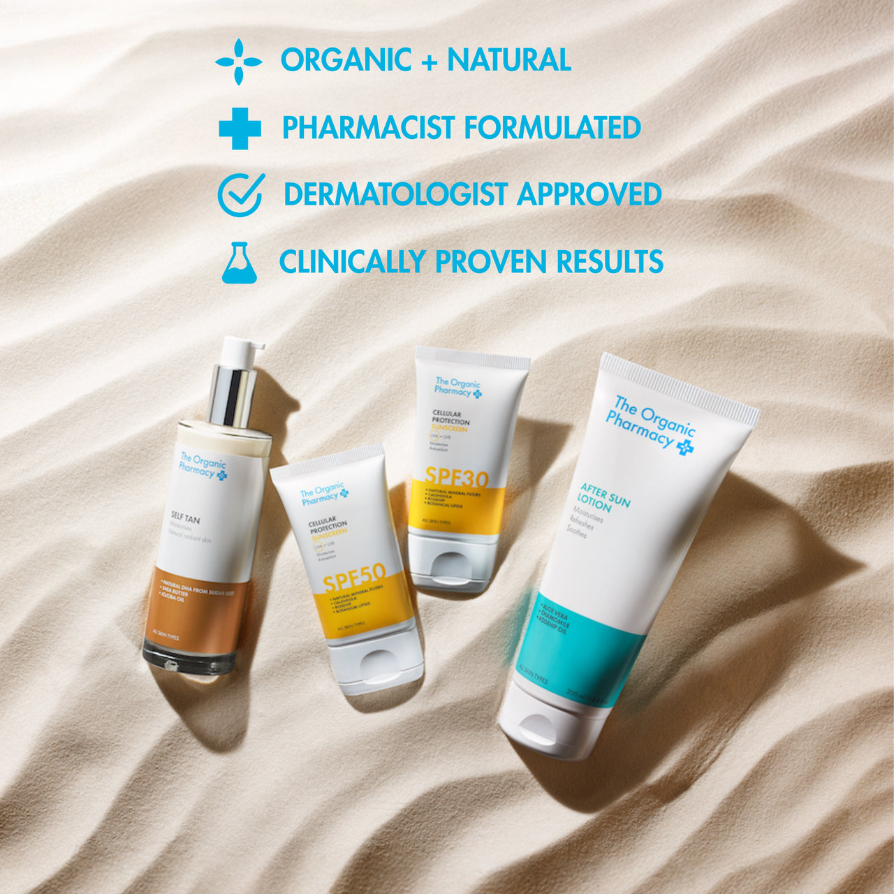The Organic Pharmacy Cellular Protection Sunscreen SPF 50 40ml (exp 11/2027)