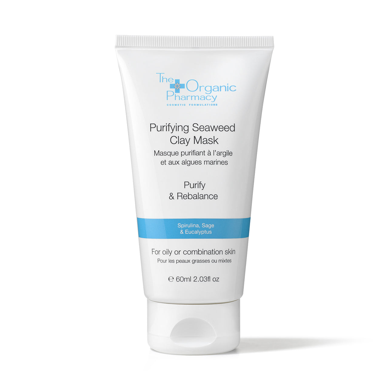 The Organic Pharmacy Purifying Seaweed Clay Mask 60ml (exp 03/2026)