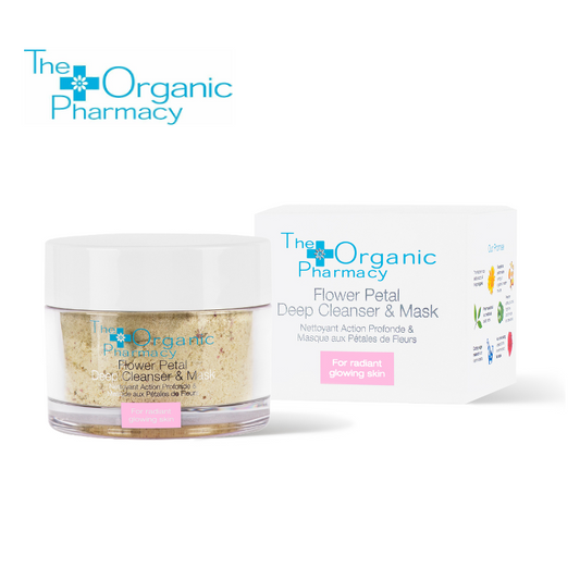 The Organic Pharmacy Flower Petal Deep Cleanser & Mask 40ml (exp 11/2026)