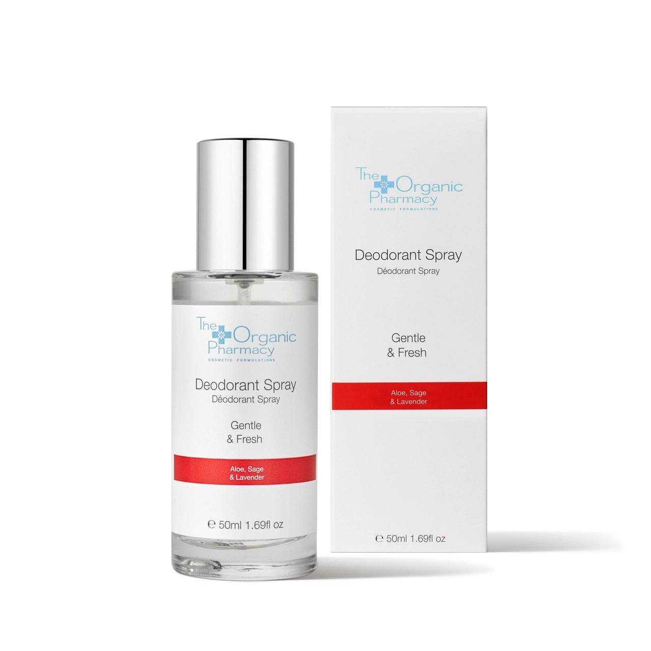 The Organic Pharmacy Deodorant Spray 50ml (exp 11/2026)