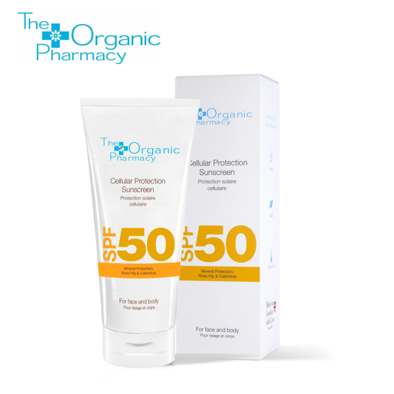 The Organic Pharmacy Cellular Protection Sunscreen SPF 50 100ml (exp 10/2026)