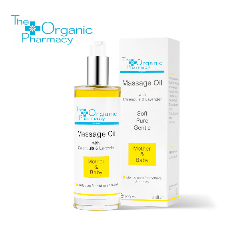 The Organic Pharmacy Mother & Baby Massage Oil 100ml (exp 10/2026)