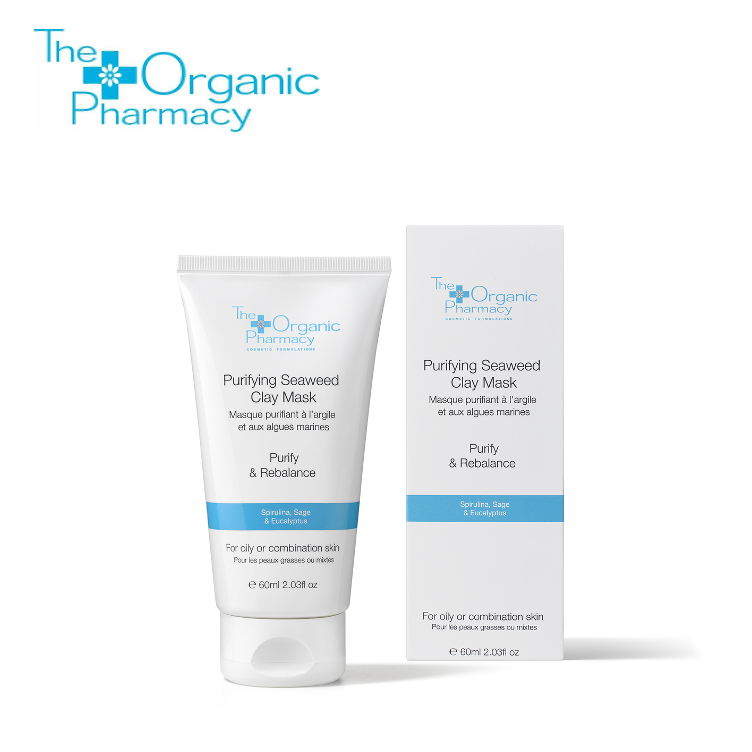 The Organic Pharmacy Purifying Seaweed Clay Mask 60ml (exp 03/2026)