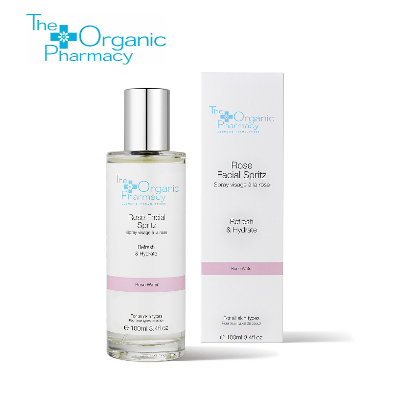 The Organic Pharmacy Rose Facial Spritz 100ml (exp 10/2024)