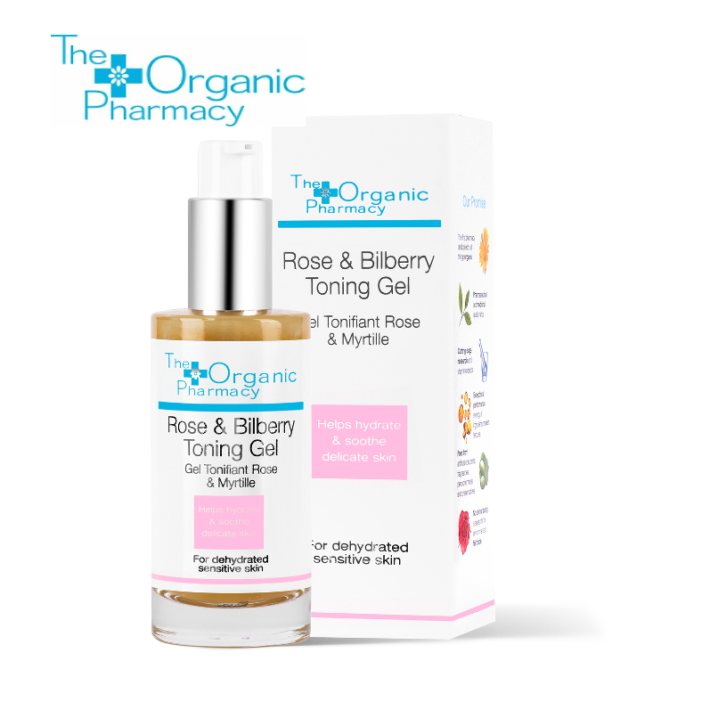 The Organic Pharmacy Rose & Bilberry Toning Gel 50ml (exp 10/2026)